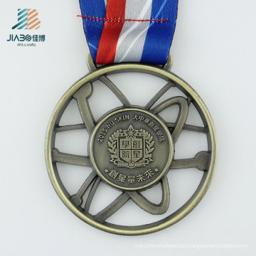 China Factory Price Hollow out Casting Custom Antique Bronze Medal